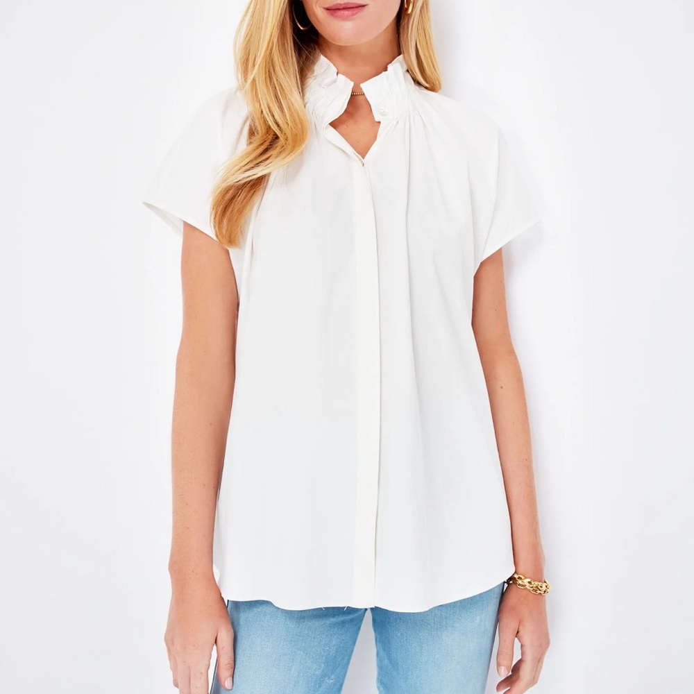 POMANDER PLACE White Rae Blouse